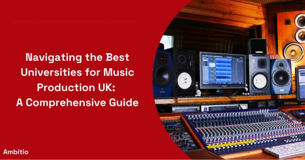 Music Production Courses in The UK Universities