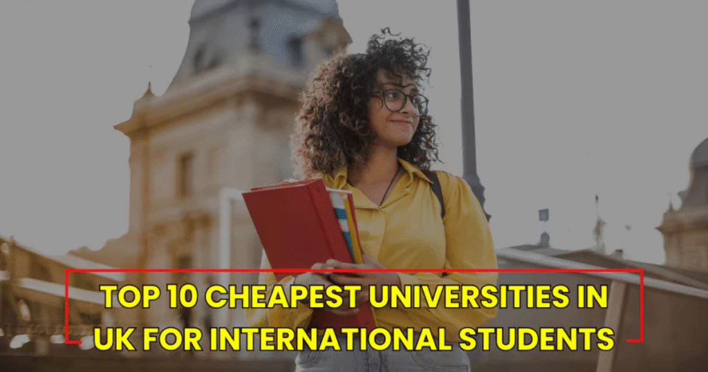 Cheapest Universities in the UK for International Students